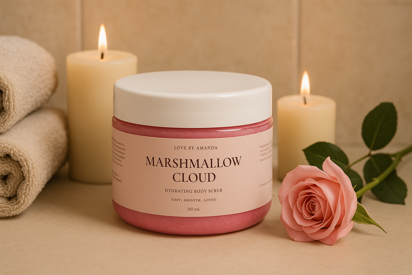 Marshmallow Cloud Whipped Exfoliating Sugar Scrub